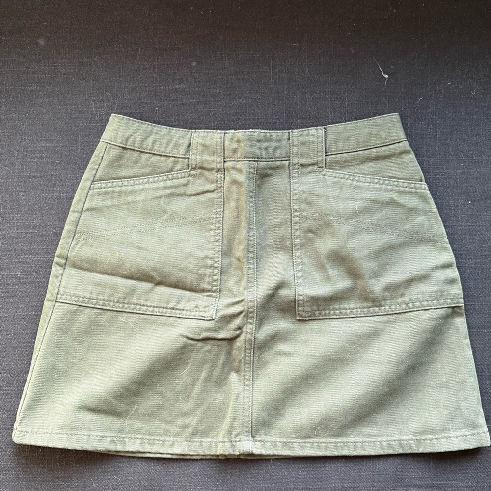 BDG Olive Casual Skirt